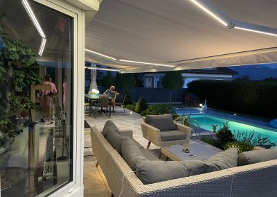 Store banne avec Leds intégrés