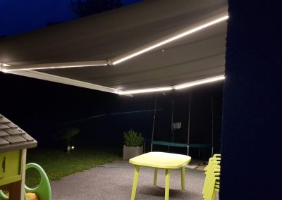 Store coffre Fétuna avce Leds